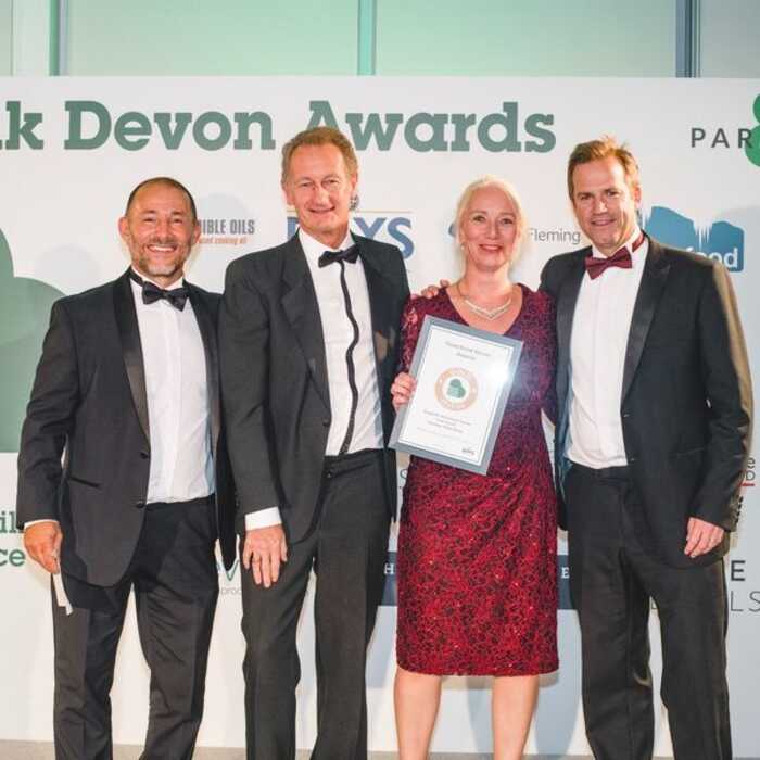 local devon cider maker collecting apples