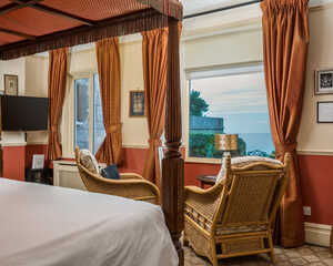 sea view room at orestone manor